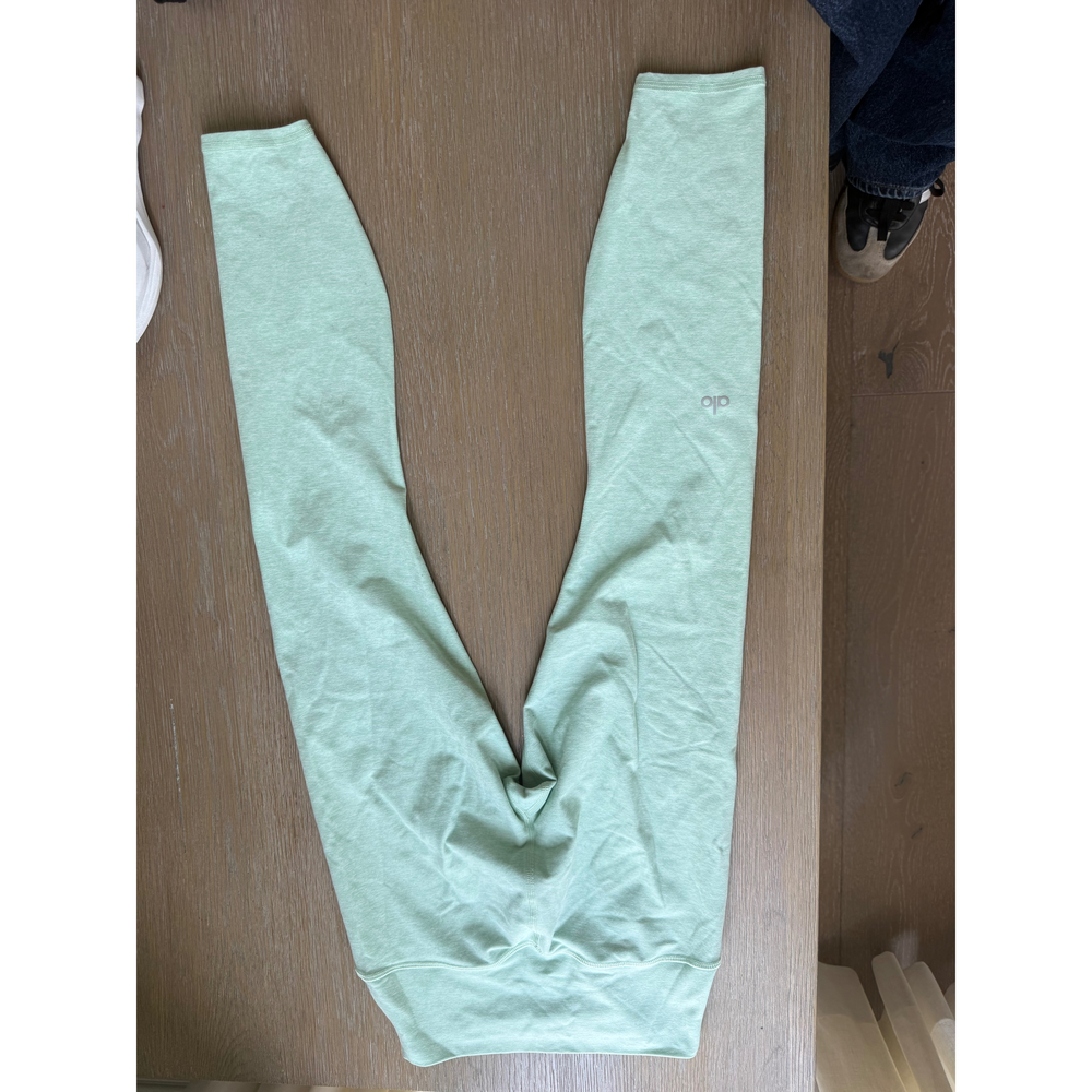 Alo Yoga Green Leggings Size S - Picture 2 of 4